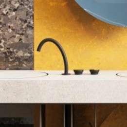 Bateria umywalkowa trzyotworowa 24,3 cm GESSI ORIGINI chrom 66014031