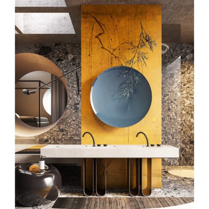 Bateria umywalkowa trzyotworowa 36,2 cm GESSI ORIGINI chrom 66016031