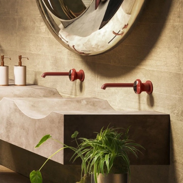 Bateria umywalkowa podtynkowa GESSI ORIGINI chrom 66088031