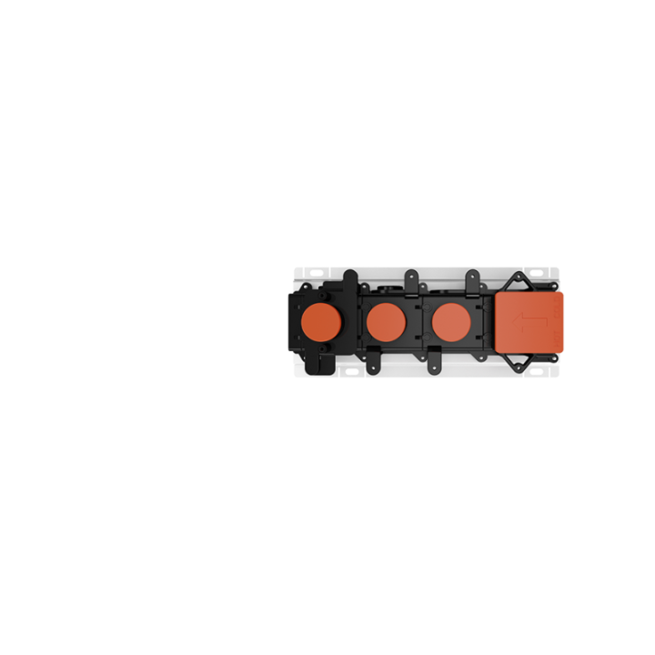 Element podtynkowy do baterii termostatycznej GESSI ORIGINI chrom 63011031