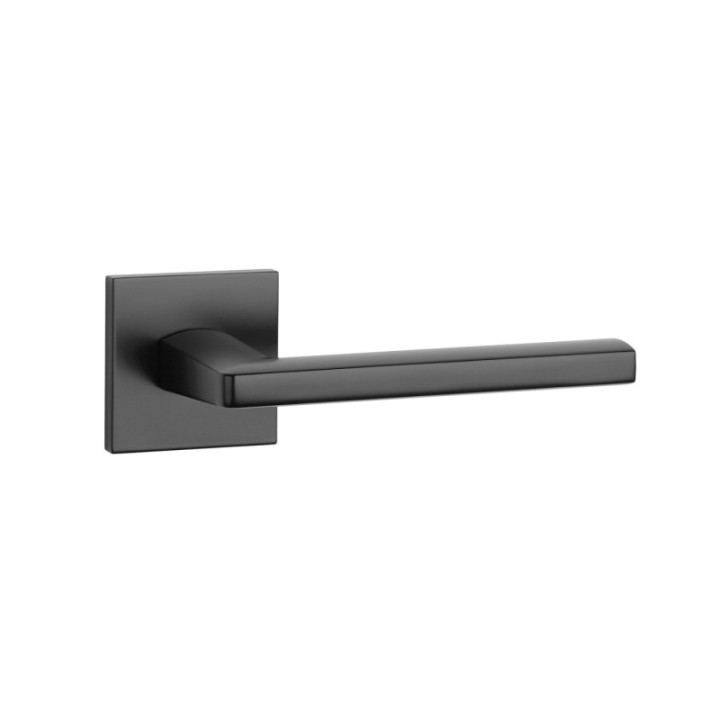 Klamka ENGER APRILE PYROLA ROZETA Q SLIM 7MM czarny matowy ATPYROLAQ7SBLACK