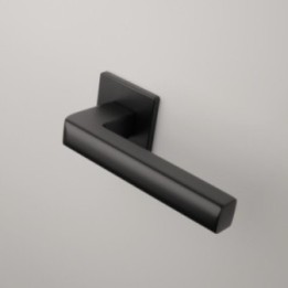 Klamka ENGER APRILE SALICE ROZETA Q SUPER SLIM 5MM czarny matowy ASSALICEQ5SBK