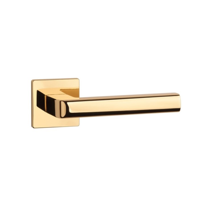 Klamka ENGER APRILE SALICE ROZETA Q SUPER SLIM 5MM złoty polerowany ASSALICEQ5SLG