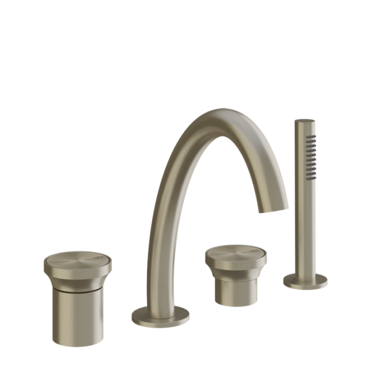 Bateria wannowa czterootworowa GESSI ORIGINI chrom 66037031