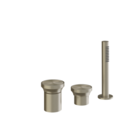 Bateria wannowa z zestawem natryskowym GESSI ORIGINI chrom 66043031