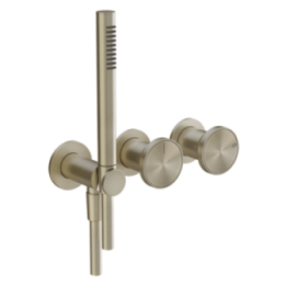 Bateria wannowa z zestawem natryskowym GESSI ORIGINI chrom 66036031