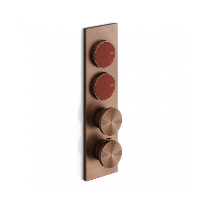 Bateria natryskowa termostatyczna GESSI ORIGINI chrom 66222031