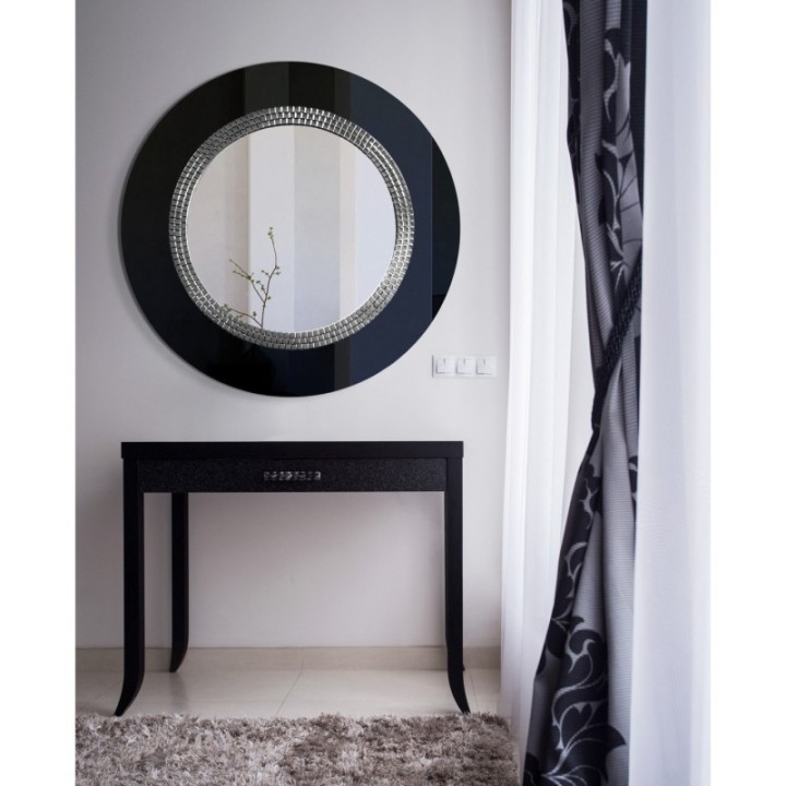 LUSTRO ELEGANCE CZARNE 88cm GieraDesign ELE/B/88