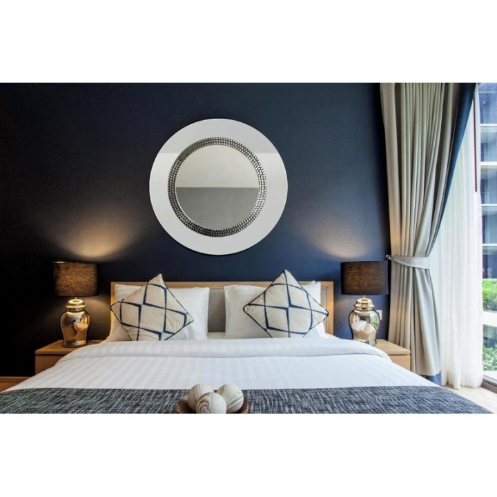 LUSTRO ELEGANCE BIAŁE 88cm GieraDesign ELE/W/88