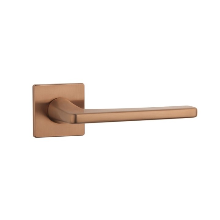 Klamka ENGER APRILE SETIA ROZETA Q SUPER SLIM 5MM miedziany PVD ASSETIAQ5SPNPVD