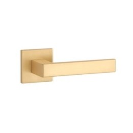 Klamka ENGER APRILE SULLA ROZETA Q SLIM 7MM złoty matowy ATSULLAQ7SGOLDSATIN