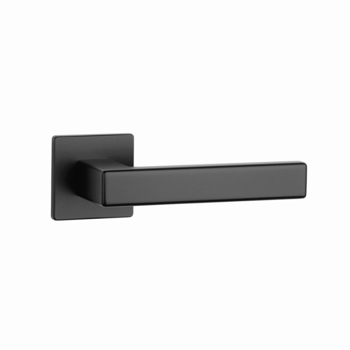 Klamka ENGER APRILE TILIA ROZETA Q SUPER SLIM 5MM czarny matowy ASTILIAQ5SBK