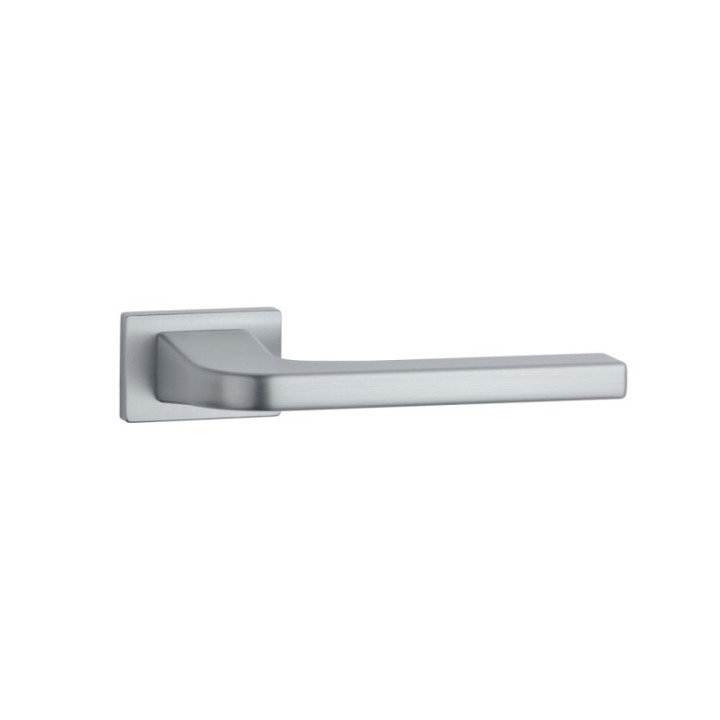 Klamka ENGER APRILE ISMENA ROZETA RT SLIM 7MM chrom satynowy ASISMENART7SSC