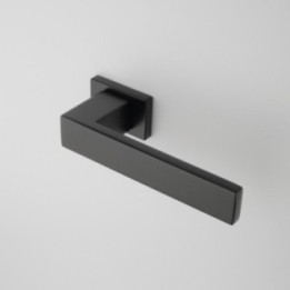 Klamka ENGER APRILE PINA ROZETA RT SLIM 7MM czarny matowy ASPINART7SBK