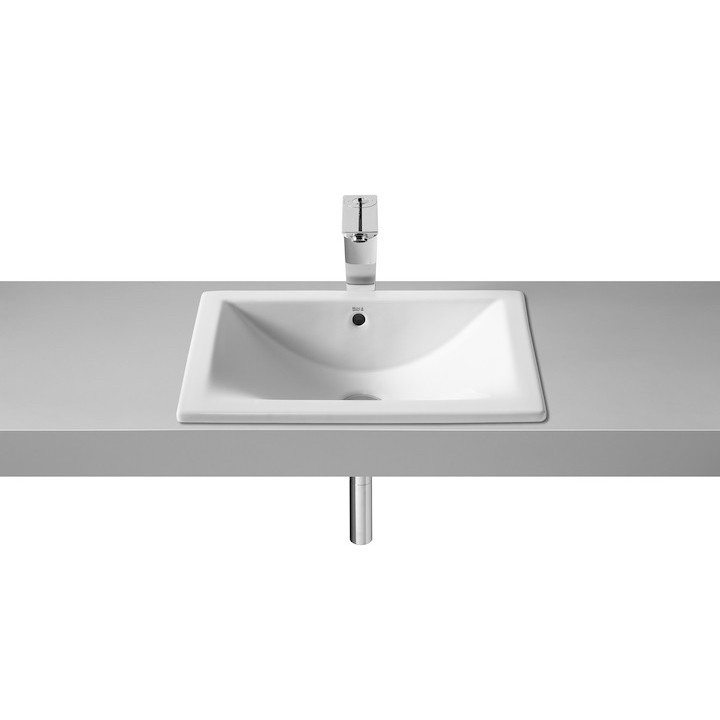 Umywalka blatowa i podblatowa 50x38 cm Roca Diverta A327114000