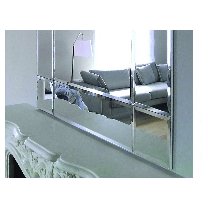 LUSTRO FAZIZ z białą płytą 90x120cm GieraDesign FZS/PW/90x120