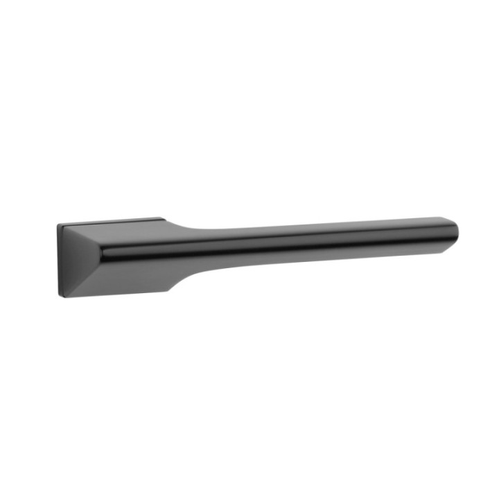 Klamka ENGER APRILE LUPINA ROZETA RTH SLIM 7MM czarny matowy ASLUPINARTH7SBK
