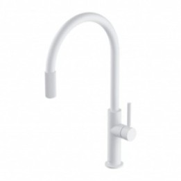 Bateria kuchenna Omnires Switch do podłączenia zestawu filtrującego biały mat SW9057WM