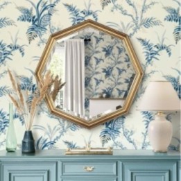 LUSTRO FERE OKTAGON – OŚMIOKĄTNE ZŁOTE 80x80cm GieraDesign FOK/G/80x80