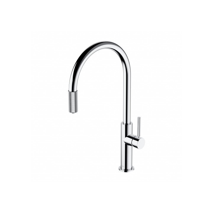 Bateria kuchenna Omnires Switch z zestawem filtrującym chrom SW9057-FD1CR