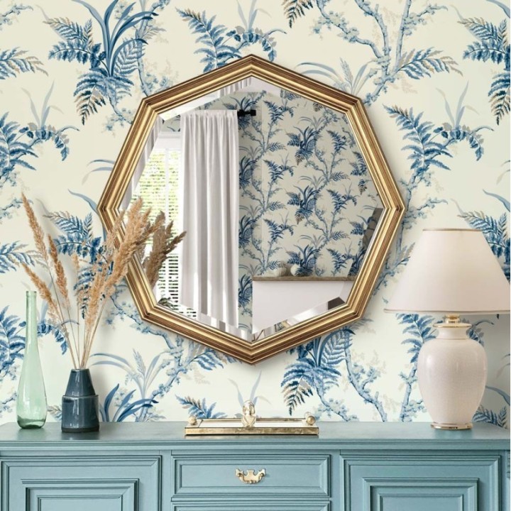LUSTRO FERE OKTAGON – OŚMIOKĄTNE ZŁOTE 90x90cm GieraDesign FOK/G/90x90
