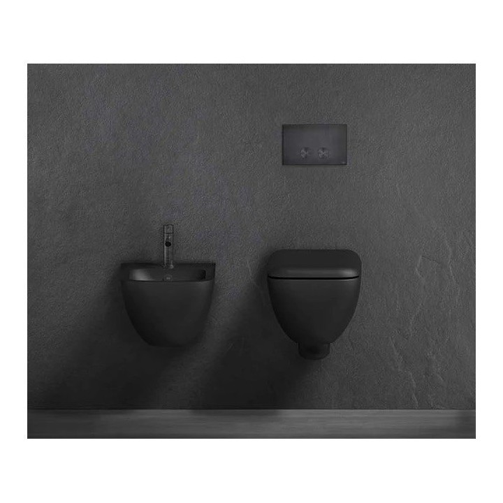 Miska WC wisząca GESSI GOCCIA czarny mat 39113532