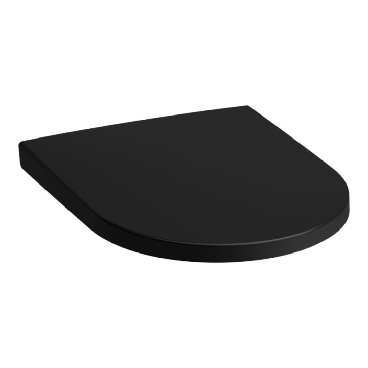Deska WC LAUFEN Pro Duroplast wolnoopadająca czarny mat h8916017160001