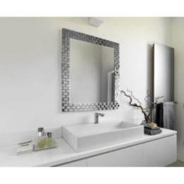 LUSTRO AUREA SQ SREBRNE 80x100cm GieraDesign ASQ/SV/80x100