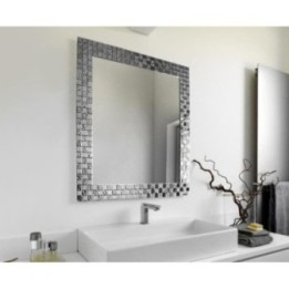 LUSTRO AUREA SQ SREBRNE 90x120cm GieraDesign ASQ/SV/90x120