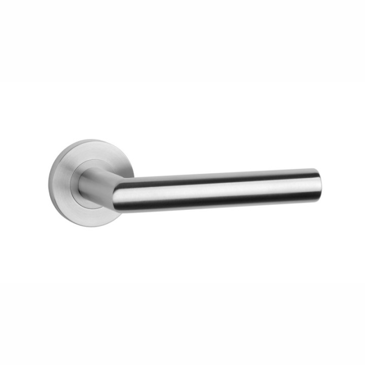 Klamka ENGER STERK OVAL 1740 ROZETA PRO 8MM stal nierdzewna SHOVAL1740PRO8MM16