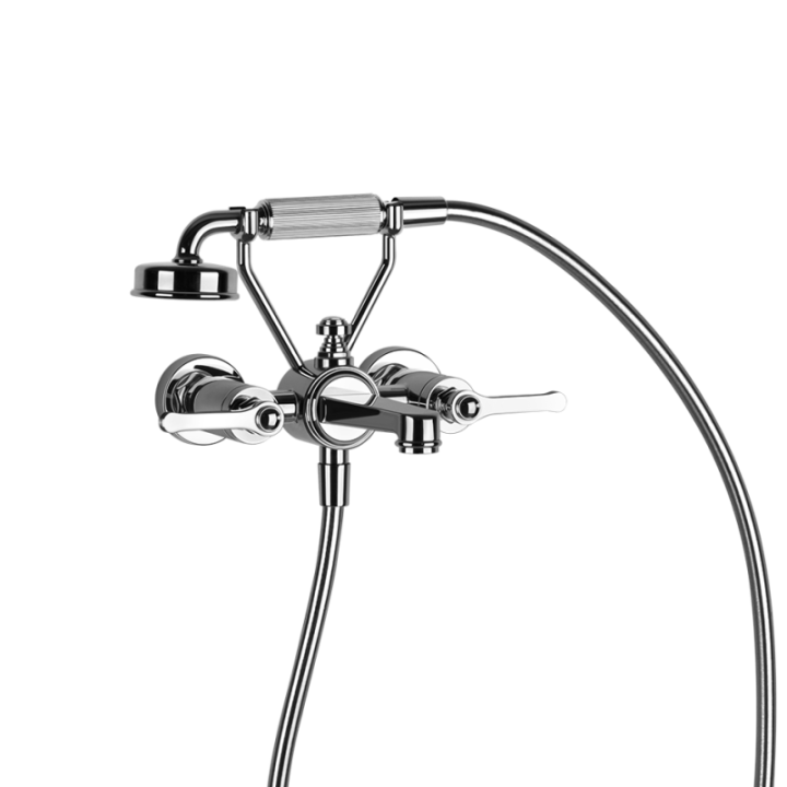 Bateria wannowa ścienna GESSI VENTI20 chrom 65113031