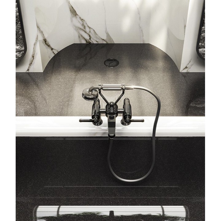 Bateria wannowa stojąca GESSI VENTI20 chrom 65115031