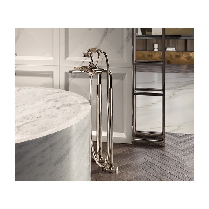 Bateria wannowa wolnostojąca GESSI VENTI20 chrom 65128031