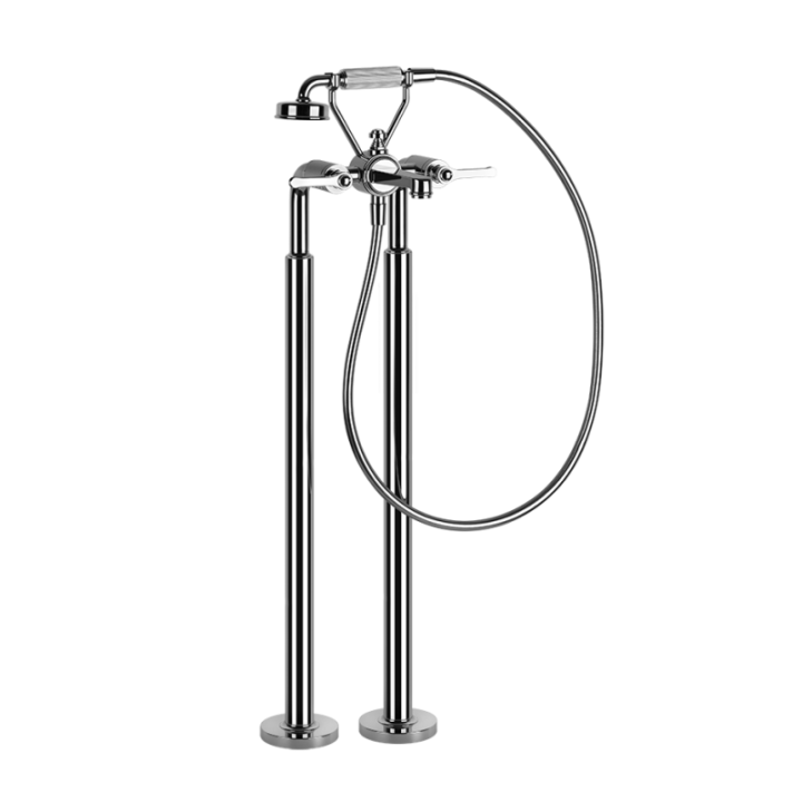 Bateria wannowa wolnostojąca GESSI VENTI20 chrom 65128031