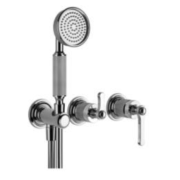 Bateria natryskowa ścienna GESSI VENTI20 chrom 65036031