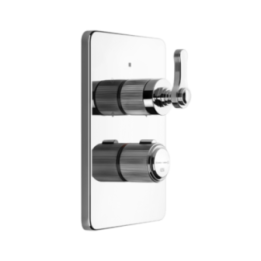 Bateria natryskowa 2-drożna termostatyczna GESSI VENTI20 chrom 65135031