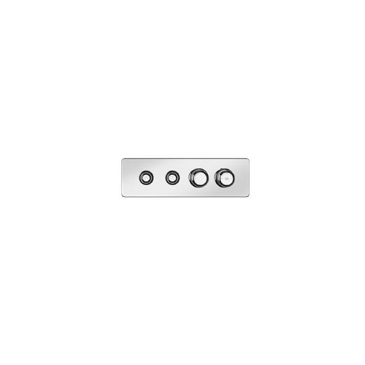 Bateria natryskowa termostatyczna 2-funkcyjna GESSI Hi-Fi ECLECTIC chrom 65222031