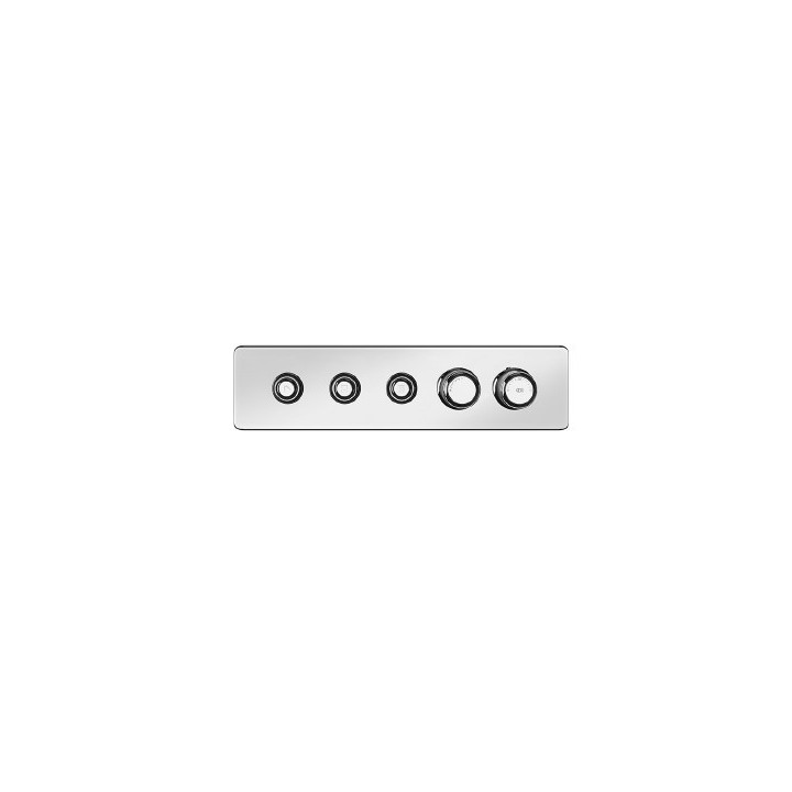 Bateria natryskowa termostatyczna 3-funkcyjna GESSI Hi-Fi ECLECTIC chrom 65224031