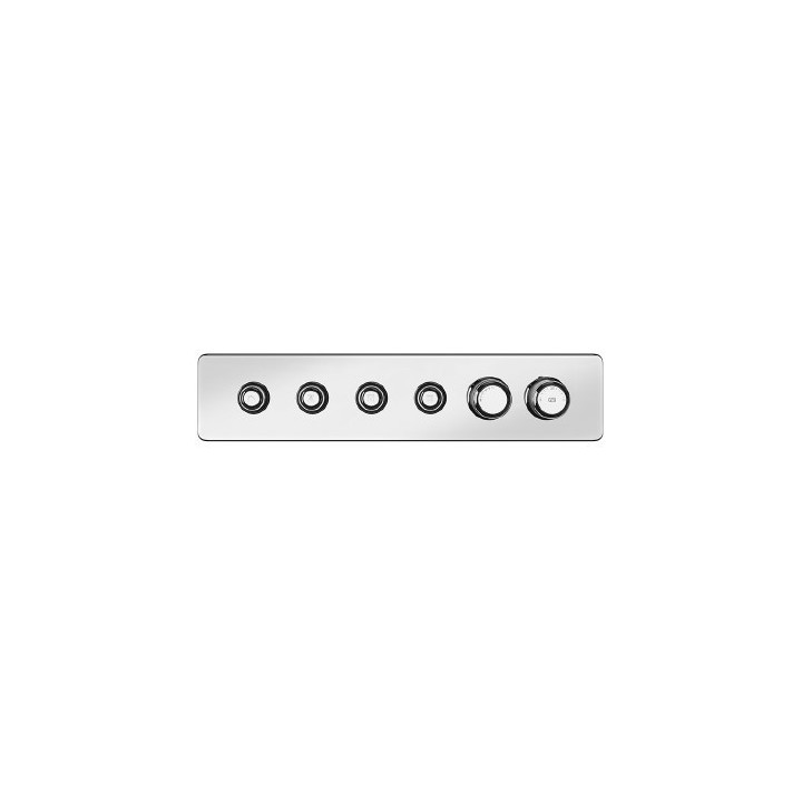 Bateria natryskowa termostatyczna 4-funkcyjna GESSI Hi-Fi ECLECTIC chrom 65226031
