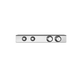 Bateria natryskowa termostatyczna 2-funkcyjna GESSI Hi-Fi ECLECTIC chrom 65252031
