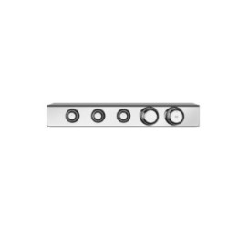 Bateria natryskowa termostatyczna 3-funkcyjna GESSI Hi-Fi ECLECTIC chrom 65254031