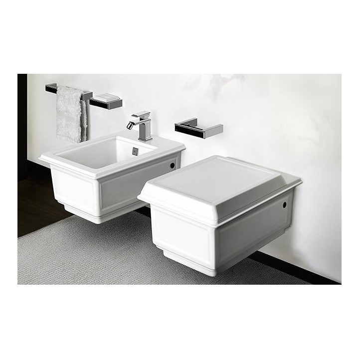 Miska WC wisząca z deską wolnoopadającą GESSI VENTI20 biała 46753518
