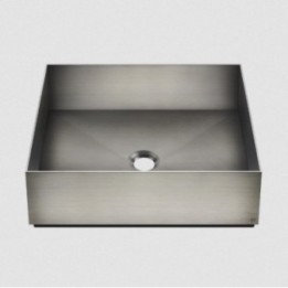 Umywalka nablatowa 40x40 cm GESSI VENTI20 stal szczotkowana 54605239