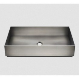 Umywalka nablatowa 60x35 cm GESSI VENTI20 stal szczotkowana 54606239