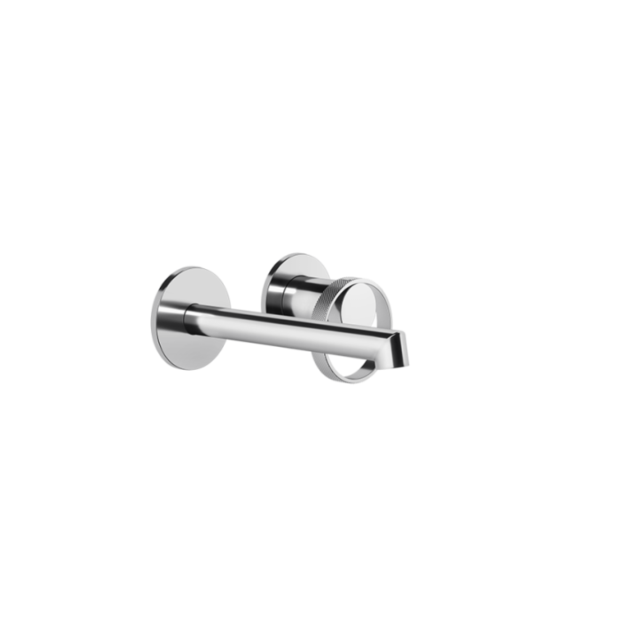 Bateria umywalkowa z krótką wylewką GESSI ANELLO chrom 63381031