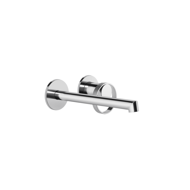 Bateria umywalkowa z długą wylewką GESSI ANELLO chrom 63383031