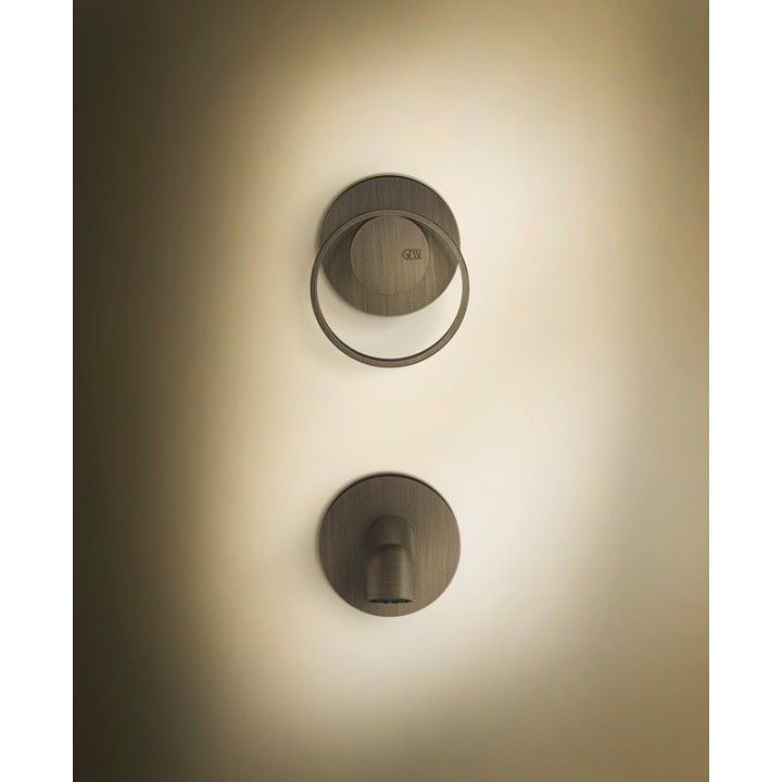 Bateria natryskowa 1-drożna GESSI ANELLO chrom 63361031