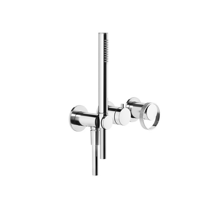 Bateria podtynkowa 2-drożna GESSI ANELLO chrom 63345031