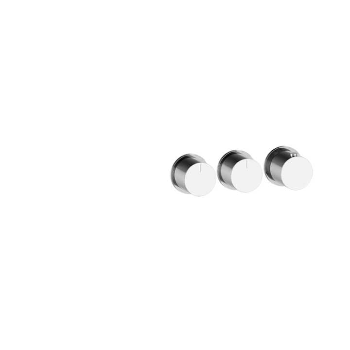 Bateria podtynkowa termostatyczna GESSI ANELLO chrom 63434031
