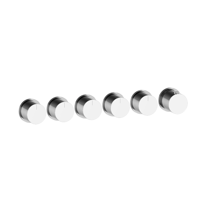 Bateria podtynkowa termostatyczna GESSI ANELLO chrom 63440031